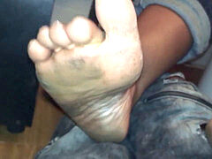 plus-size dirty feet