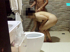 Asiatique, Salle de bains, Thaïlandaise