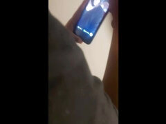 He records me when I'm changing after having fucked