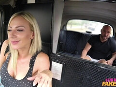 Female Fake Taxi - Busty Blonde Takes Cock To Pay Fare 1 - Nathaly Cherie