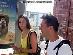 Spanish is easy to pick-up girls and fuck on the street