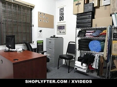 Shoplyfter - jumpy mexican (Vienna Black) caught stealing is compelled to nail