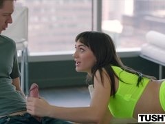 TUSHY Innocent College Student Is Secretly A Ass Fucking Lover - rose a