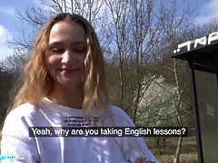 Ivi Rein is Learning English and Sucking Dick