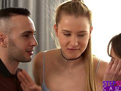 Stepsis Ivi Rein & Lil Charmelle beg for stepbro's hard cock - S21:E3