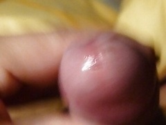 Close Up Ejaculation In Bed