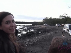 Ariel wants to see some lava flow, then make her pussy flow.