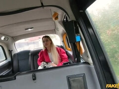 Cute Blonde Lost Her Purse in FAKE TAXI