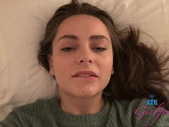 Extra-hot innocent teen Aften Opal fucks in the hotel room