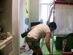 German stepmom tempt Step-Son to shag her While daddy away