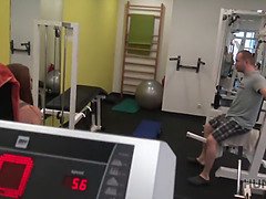 Watch how this gorgeous teen used her gym pass to get a hot fuck for cash