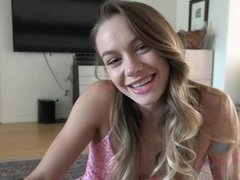 Cute teen girl Naomi Swann - hard porn video