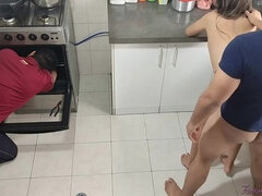 Tetas grandes, Engañando, Cornudo, Familia, Latina, Mamá, Hijo, Madrastra