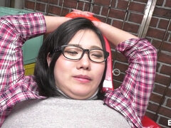 Japanese horny BBW hardcore clip