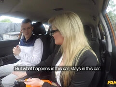 Fake Driving School - Nerves Calmed By Screwing Examiner 1 - Ryan Ryder