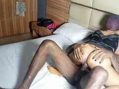 Akwaibom neighbor's juicy pussy pounded by BBC in Owerri hotel flat