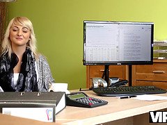 Blonde, Blowjob, Couple, Czech, Hardcore, Hd, Office, Teen