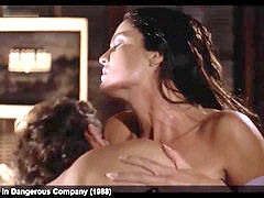 celeb Tracy Scoggins Softcore& glamour video Scenes