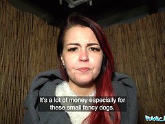 Sexy Dog Owner Seeks Help but Gets Fucked Hard