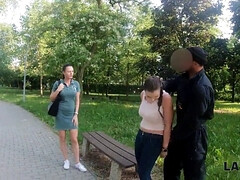 Big-titted thief punished by a security officer in 4K video