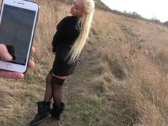 Big ass, Blonde, Blowjob, Doggystyle, Handjob, Pov, Tattoo, Teen