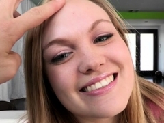 Blondine, Cfnm, Hundestellung, Realität, Jungendliche (18+)