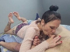 Blowjob, Feet, Handjob, Homemade, Milf, Petite, Spandex, Whore