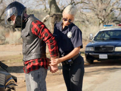 Cop Bridgette B arrested biker Charles Dera