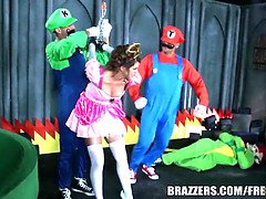 Brooklyn Chase's parody double-stuffed adventure with Mario & Luigi
