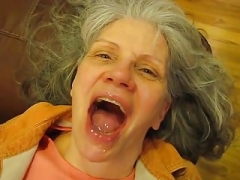 Amateur, Cum in mouth, Granny