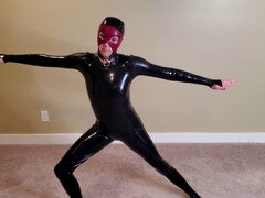 Flexible, Gym, Latex, Mask, Mom, Petite