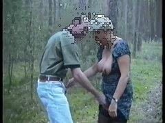 Amateur MILF outdoor kinky sex