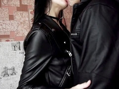Amateur, Homemade, Kissing, Leather