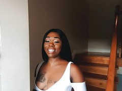 Africain, Amateur, Gros cul, Noire, Sucer une bite, Pov