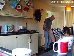 Caught, Doggystyle, Hd, Homemade, Kitchen, Milf, Mom, Spy