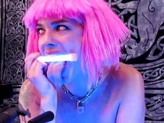 Camgirl Tongue play