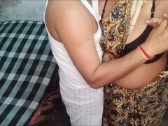 Steamy Indian step-sibling sex with cum-sharing action