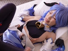 Nipponese lustful cosplay tart crazy porn video