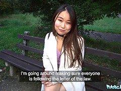 Asian, Blowjob, Brunette, Chinese, Pov, Public, Reality, Screaming