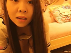 Asian, Blowjob, Brunette, Hairy, Maid, Pussy, Teen, Titjob