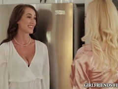 MILF Serene Siren and Vivian Foxx: Hot Lesbian Encounter - Girlfriends Films