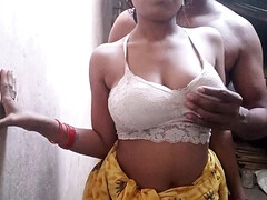 Amateur couple from India are making a hot sex tape