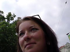 Amateur, Couple, Cocu, Tchèque, Argent, Pov, Public, Adolescente