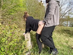 Amateur, Blowjob, Cumshot, Danish, European, Homemade, Outdoor