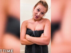 Blonde, Plantureuse, Grossier, Doigter, Masturbation, Pov, Solo, Tatouage