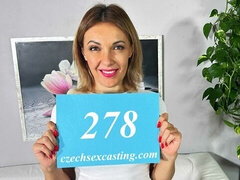 Czech chick Gina Monelli fornicates and screams on cam