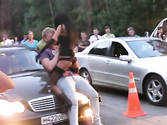 Sex in public, fucking in the open and crazy outdoor fucking