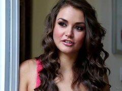 Young Brunette and Experienced Blonde MILF Scissoring - Allie Haze Loves Girls Scene 2 - Sandy