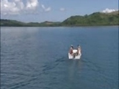 Sharka Blue And moreover Katy Caro 3-way Boating