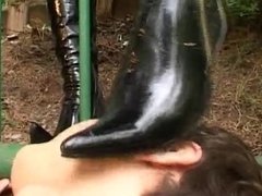 Bdsm, Boots, Domination, Femdom, Fetish, Licking, Pussy, Tits